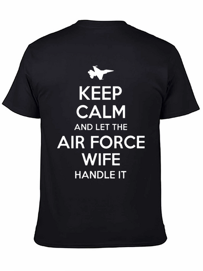 Keep Calm Air Force Wife T-Shirt