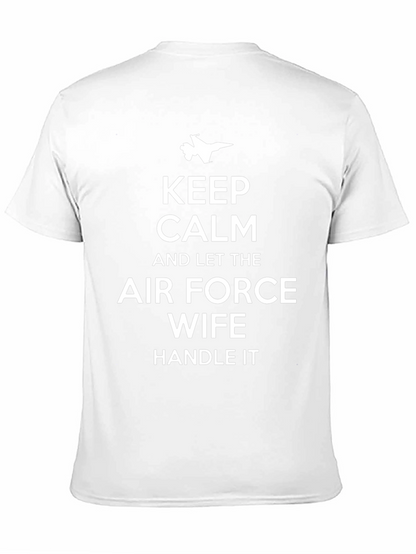 Keep Calm Air Force Wife T-Shirt
