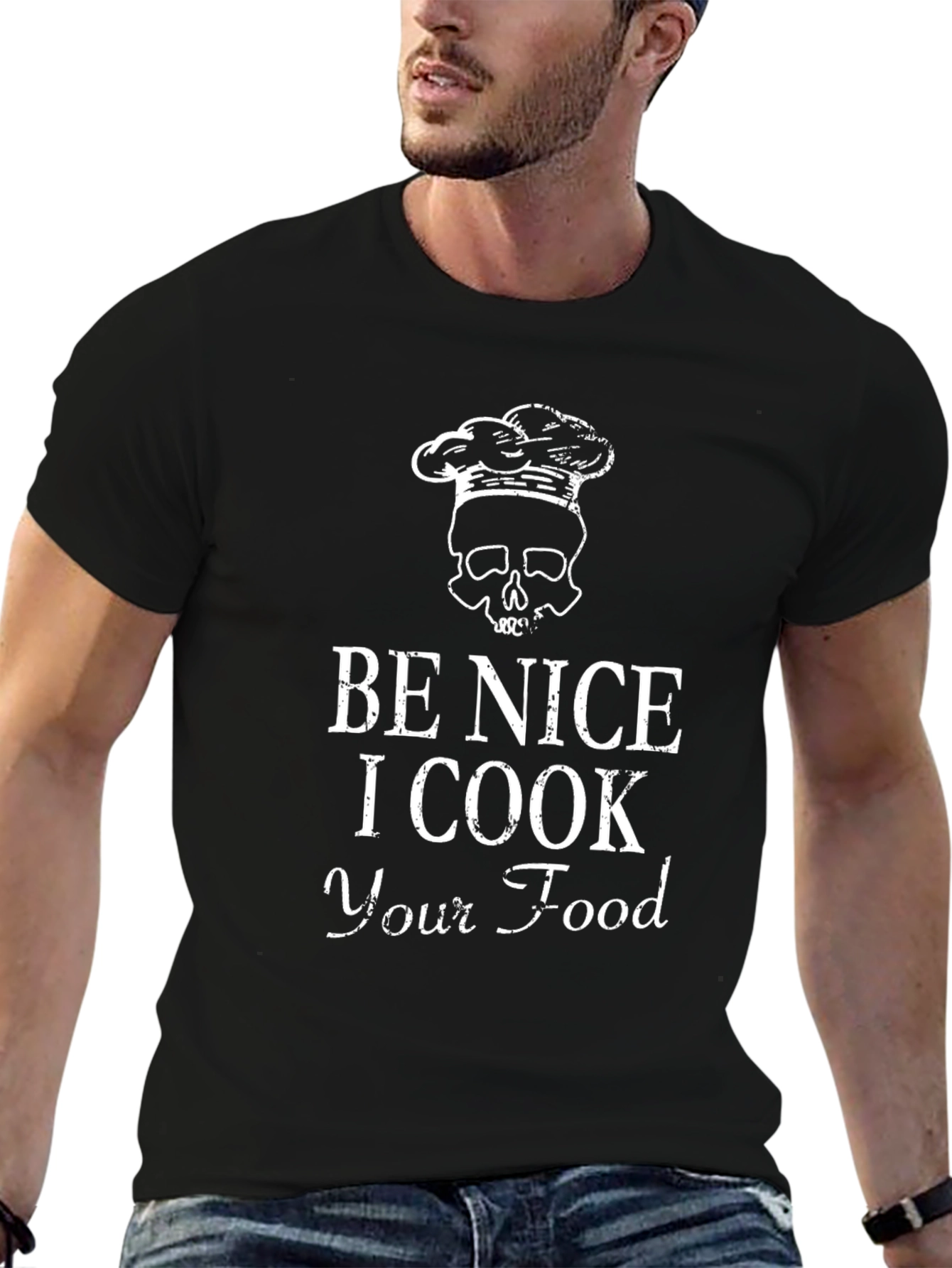 Be Nice I Cook Your Food Graphic Tee