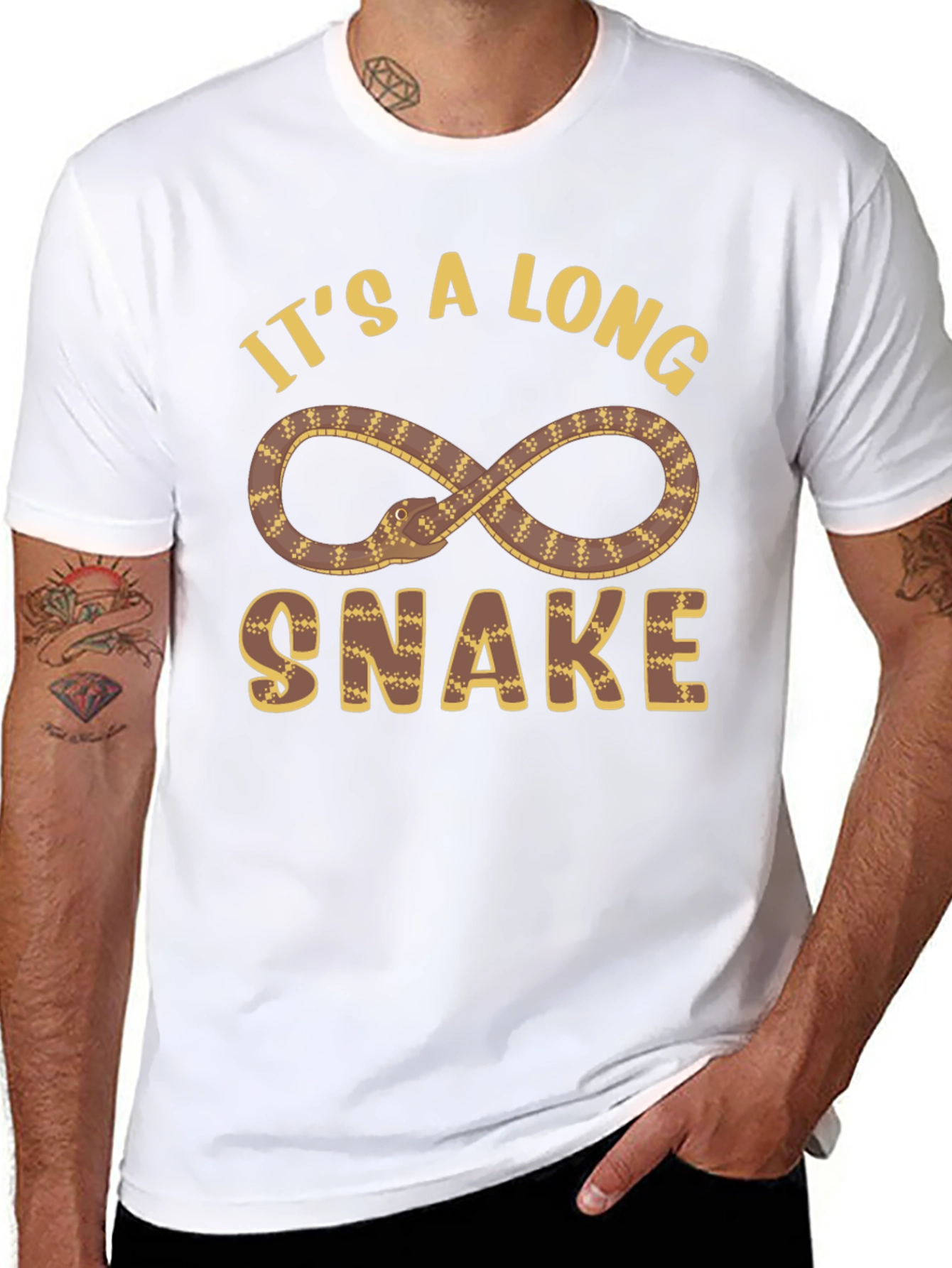 Its a Long Snake T-Shirt - Funny Snake Design