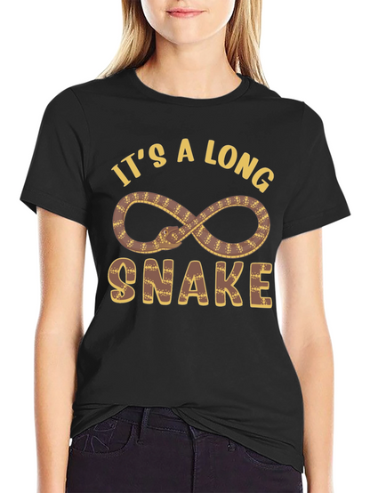 Its a Long Snake T-Shirt - Funny Snake Design