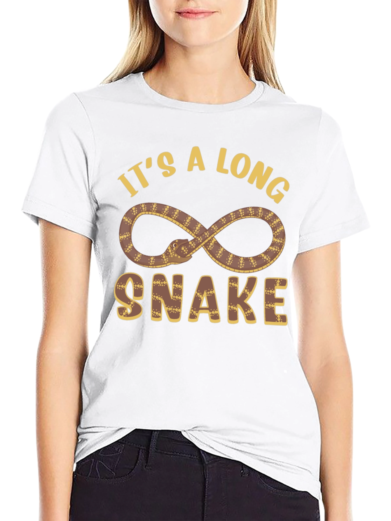 Its a Long Snake T-Shirt - Funny Snake Design
