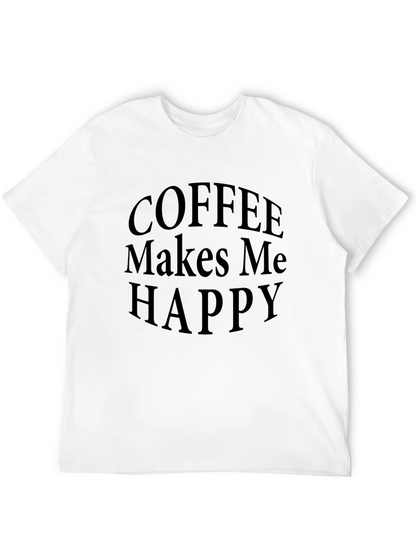 Coffee Makes Me Happy Graphic Tee