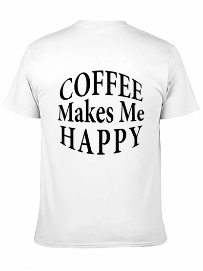 Coffee Makes Me Happy Graphic Tee