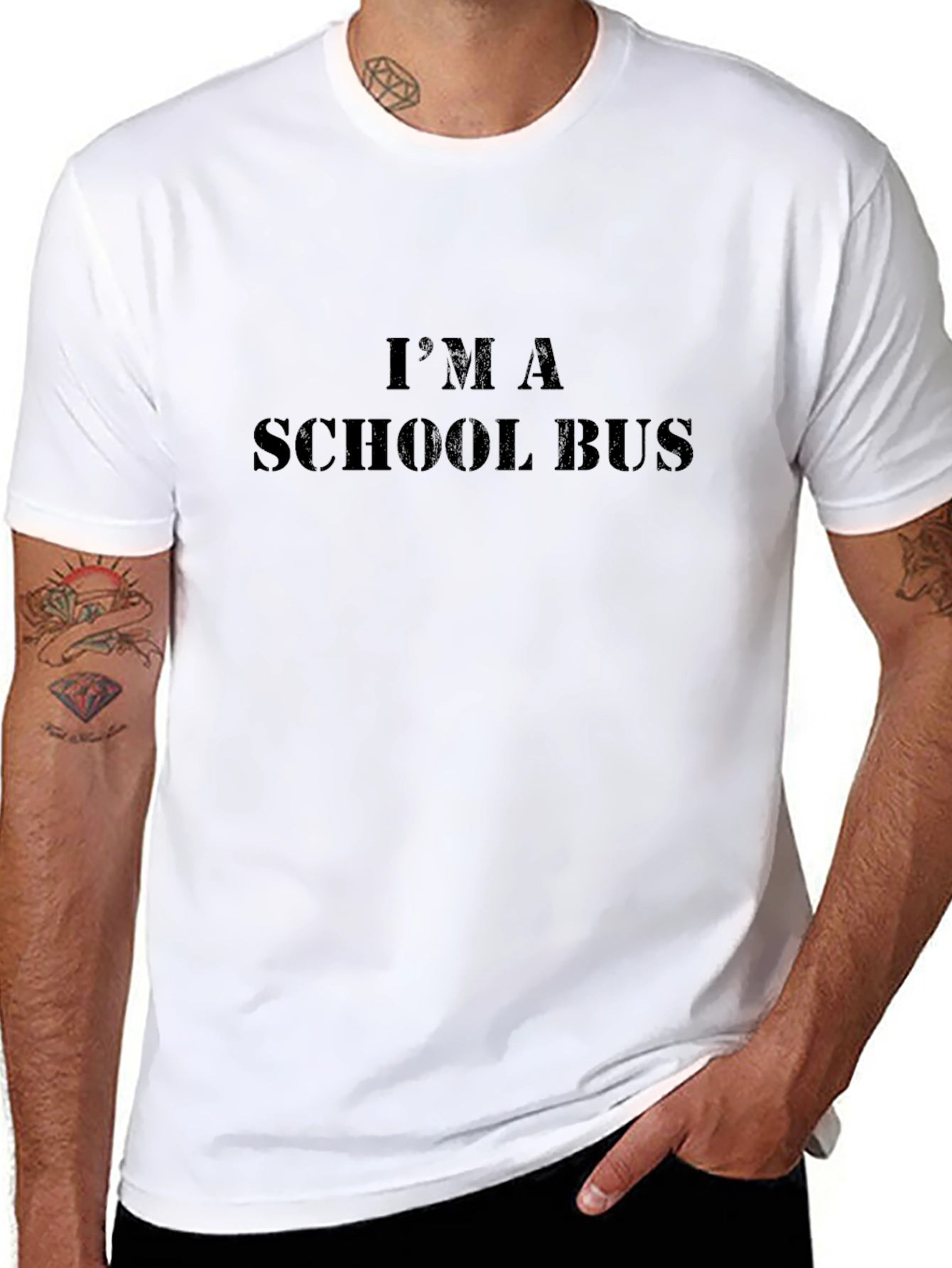 Im A School Bus - Funny Graphic Tee