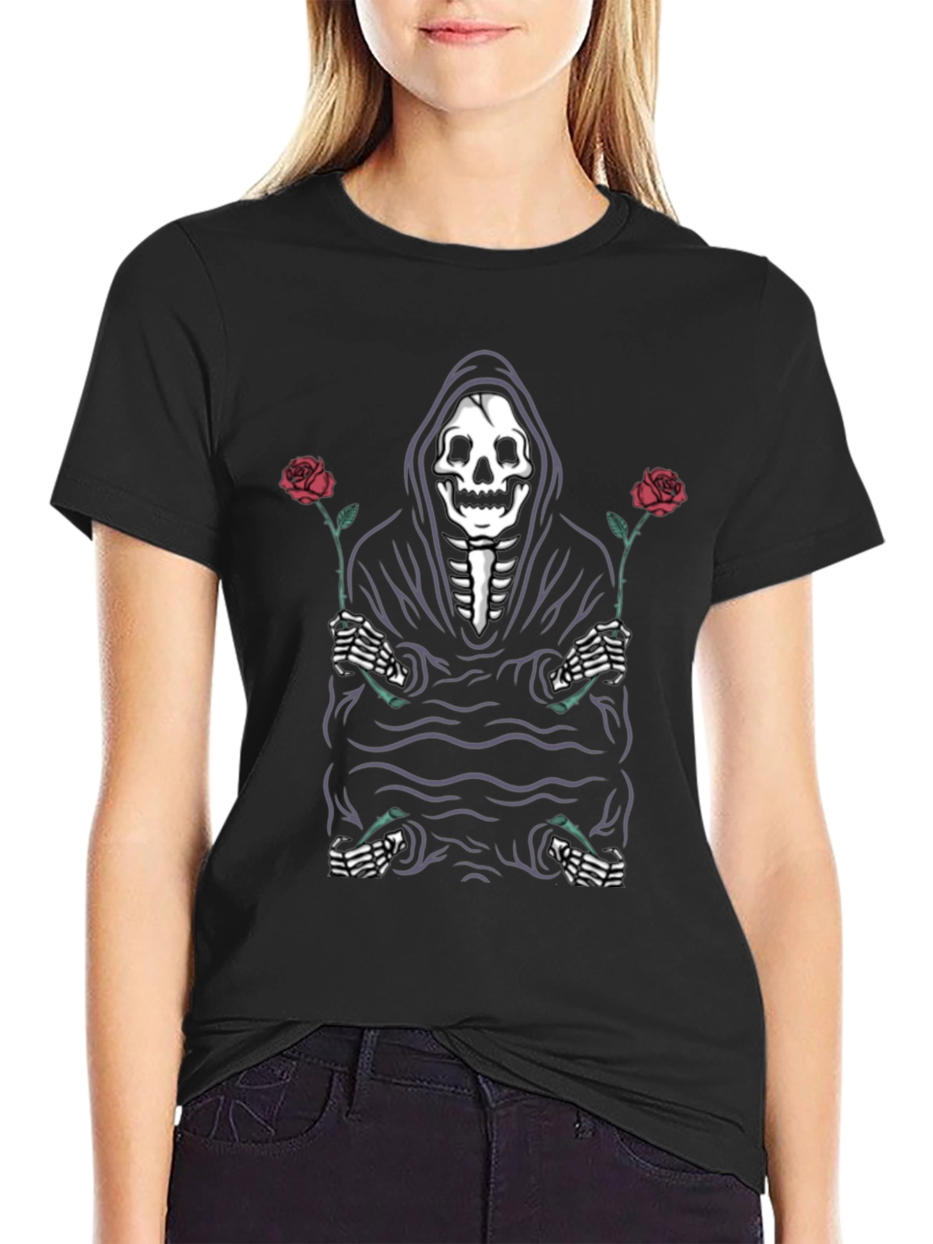 Grim Reaper Rose T-Shirt