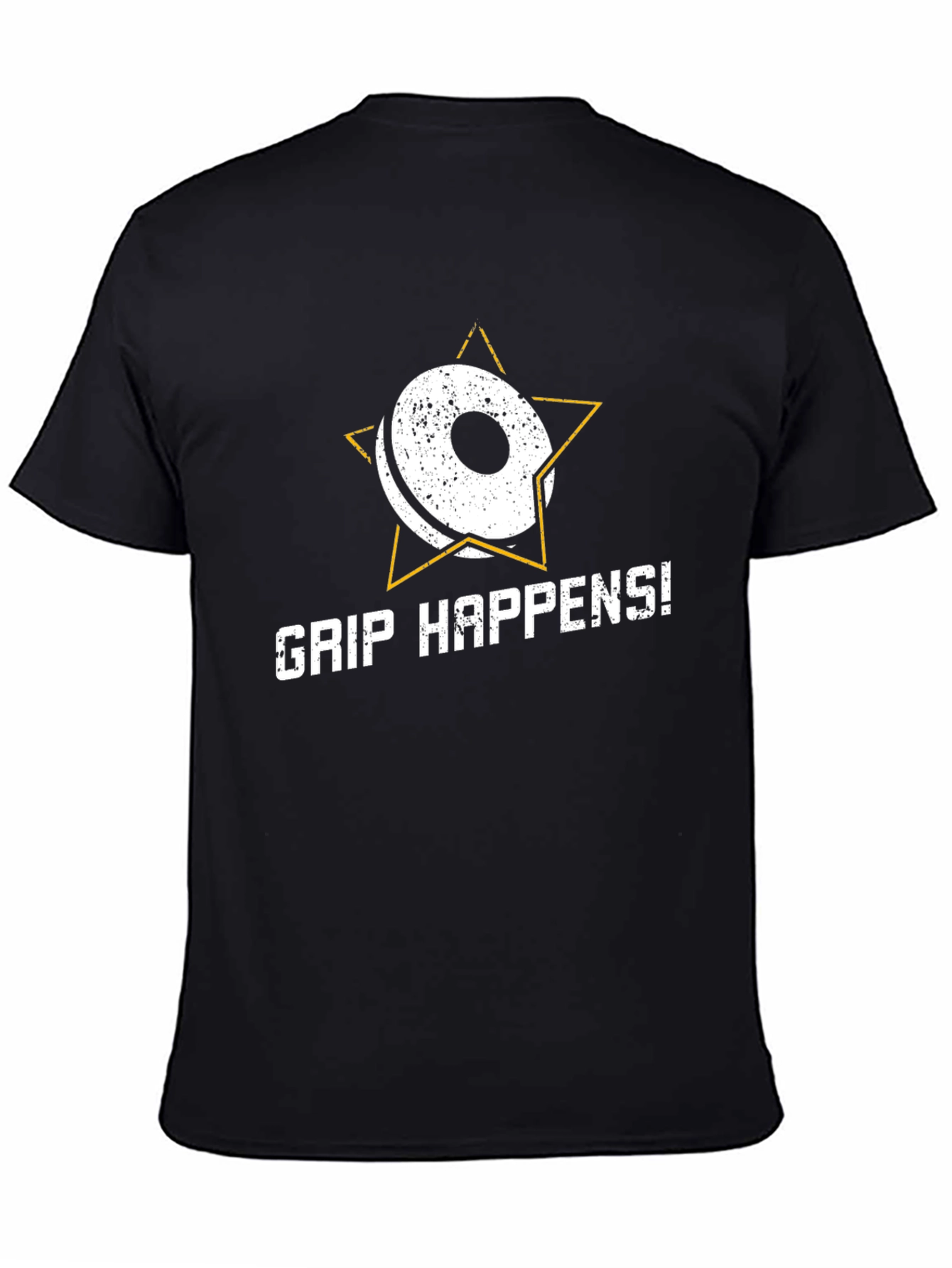 Grip Happens Weightlifting T-Shirt - Gym Workout Apparel