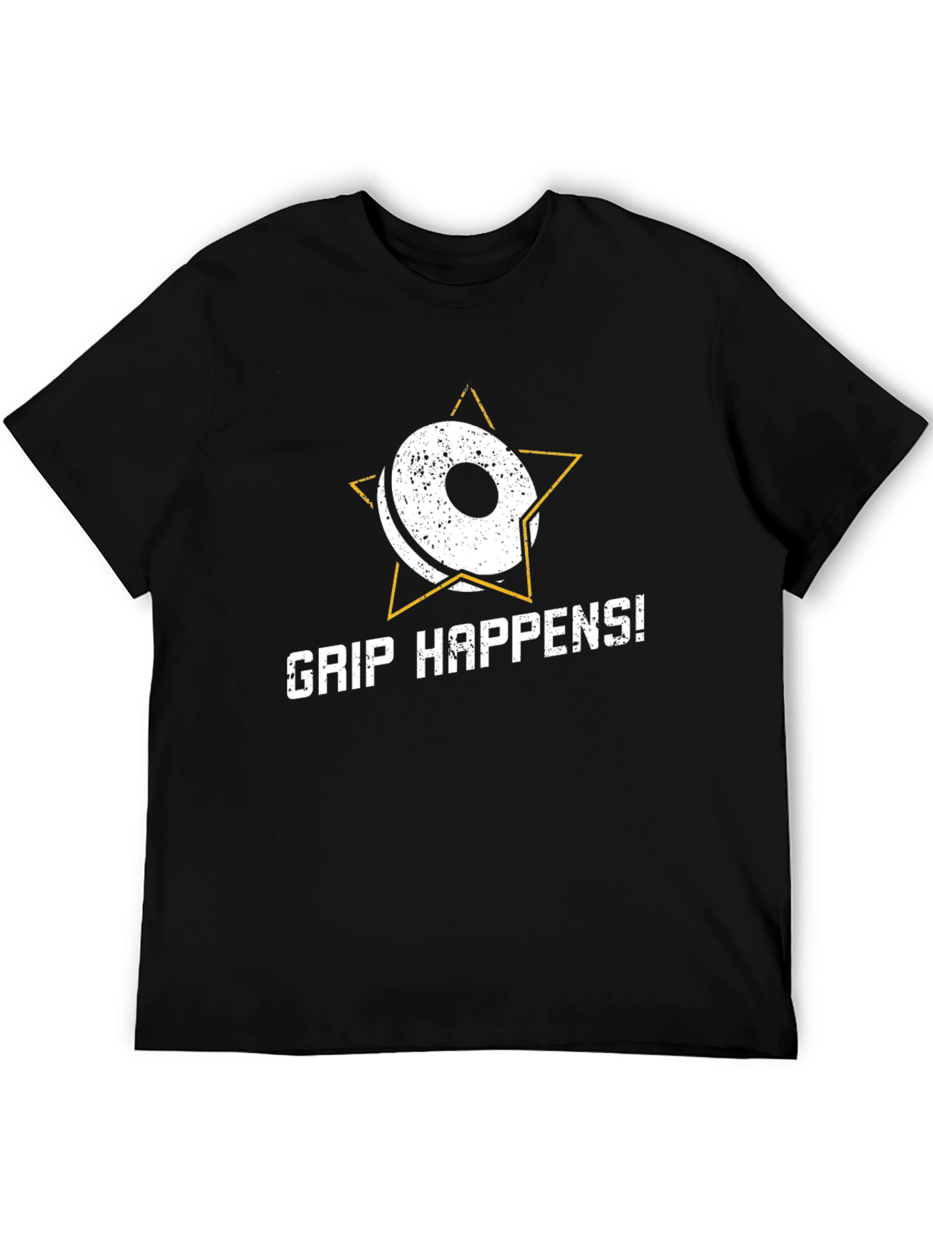 Grip Happens Weightlifting T-Shirt - Gym Workout Apparel
