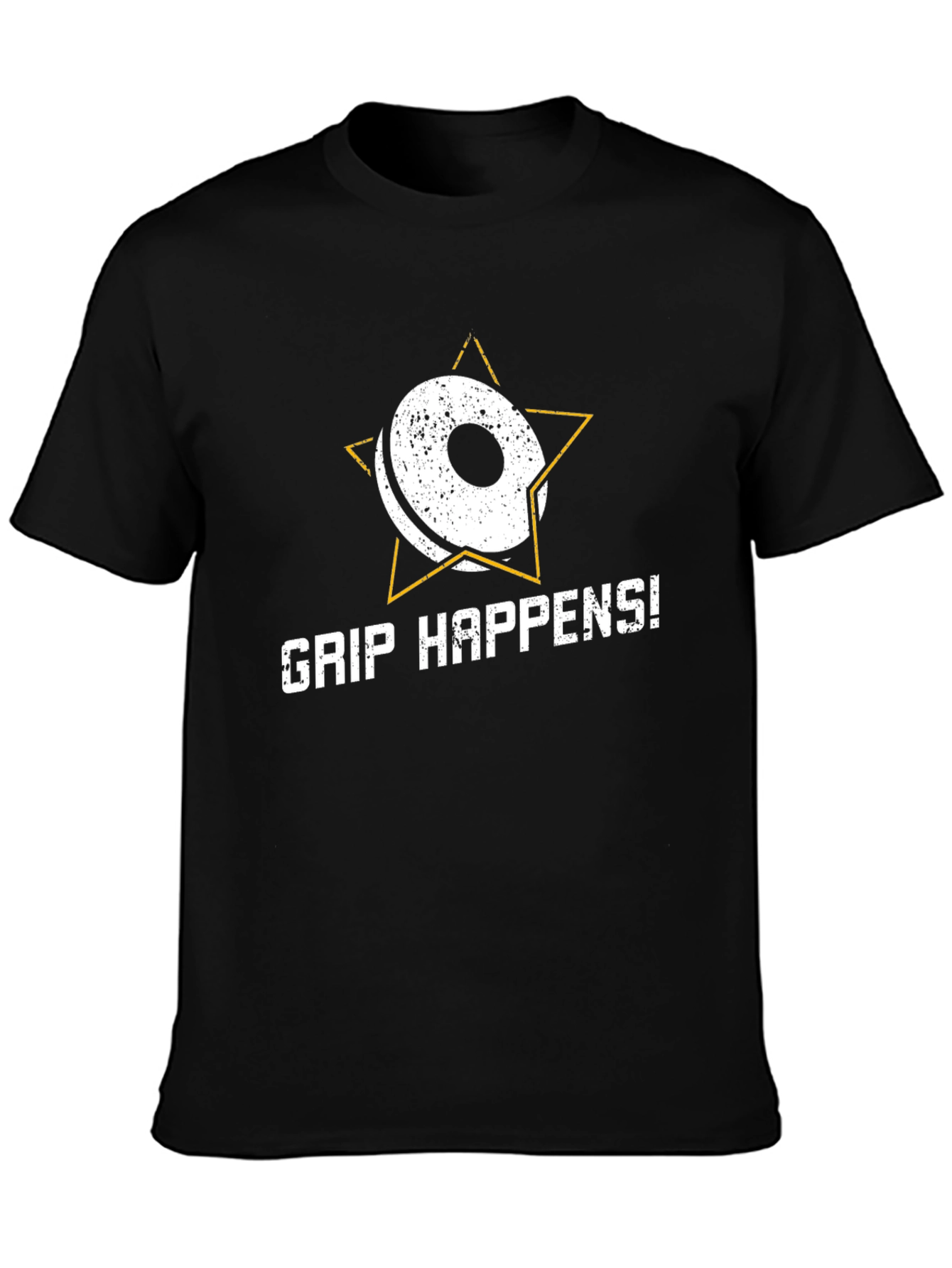 Grip Happens Weightlifting T-Shirt - Gym Workout Apparel