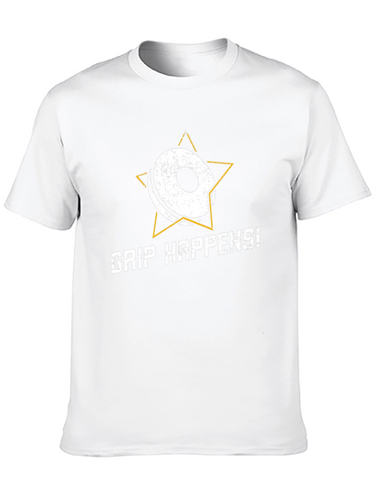 Grip Happens Weightlifting T-Shirt - Gym Workout Apparel