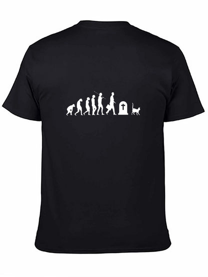 Evolution of a Cat Lover T-Shirt