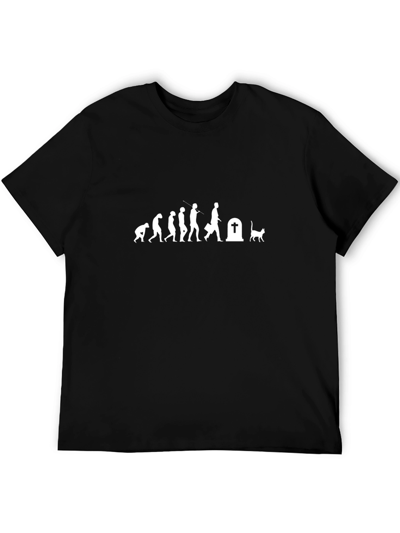 Evolution of a Cat Lover T-Shirt
