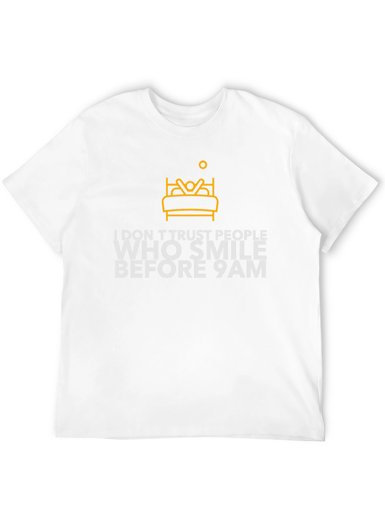 Funny I Dont Trust People Graphic Tee