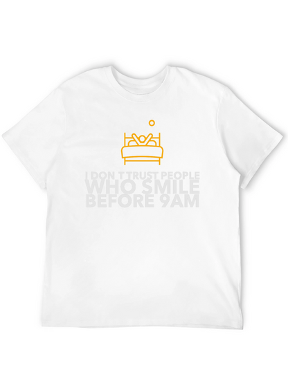 Funny I Dont Trust People Graphic Tee