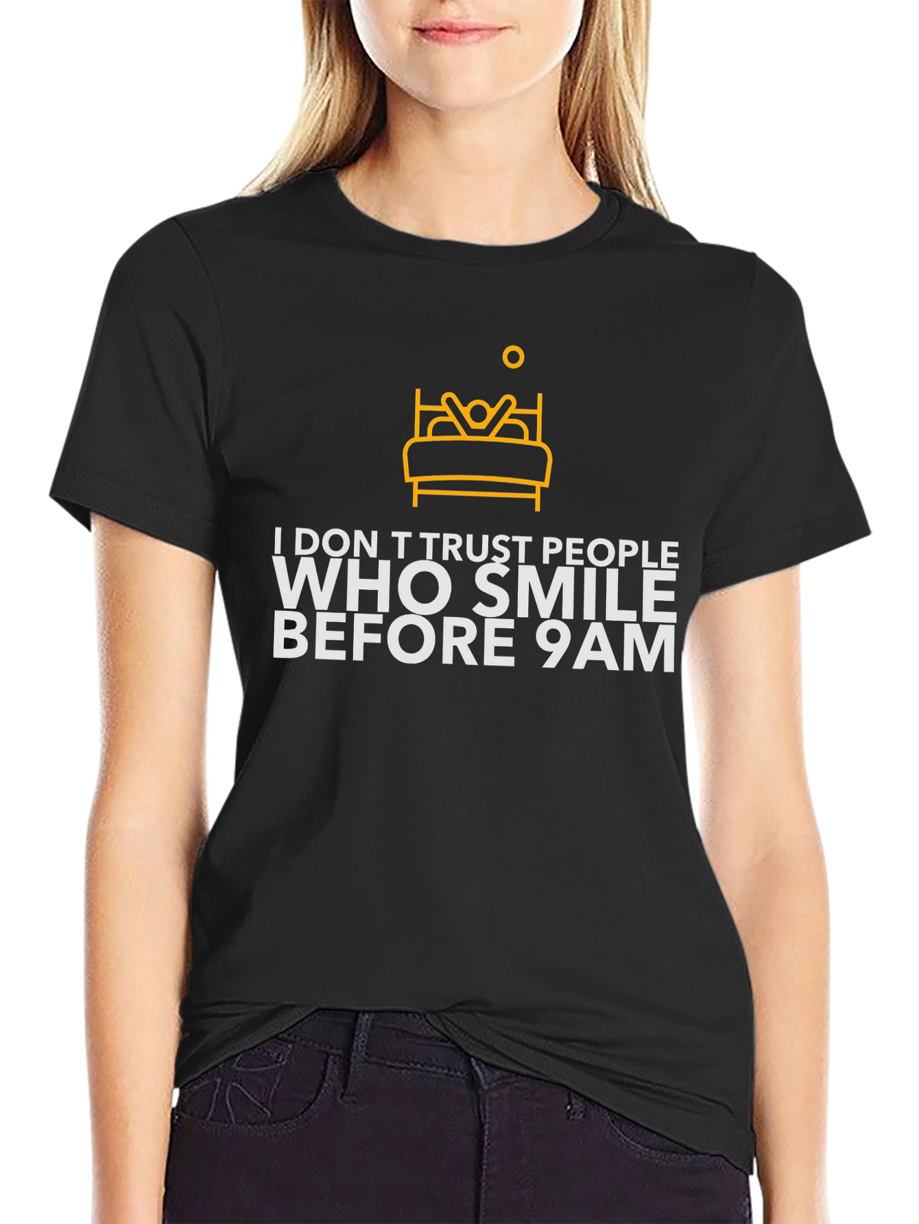 Funny I Dont Trust People Graphic Tee