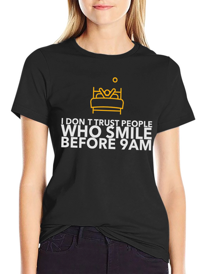 Funny I Dont Trust People Graphic Tee