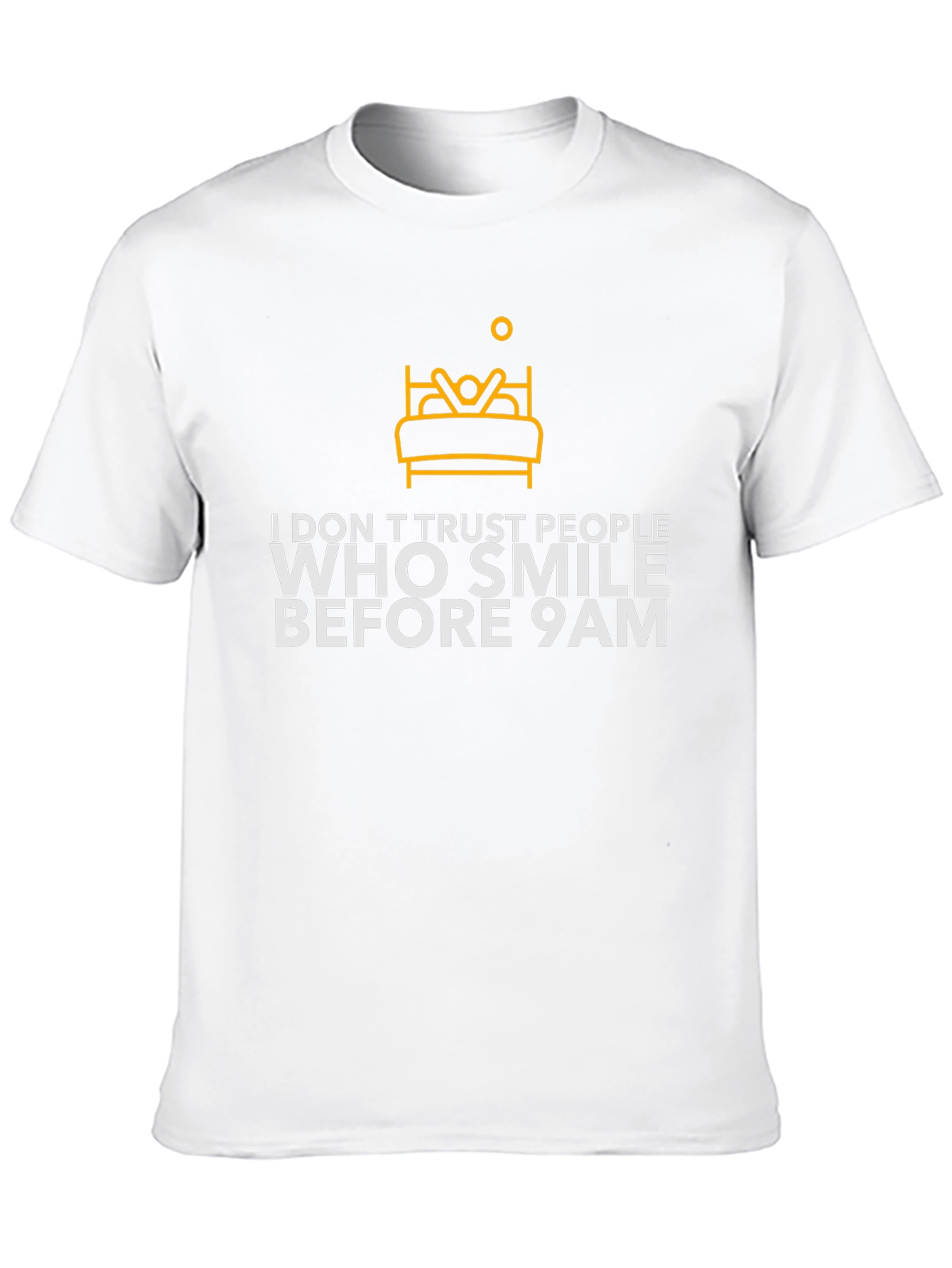 Funny I Dont Trust People Graphic Tee