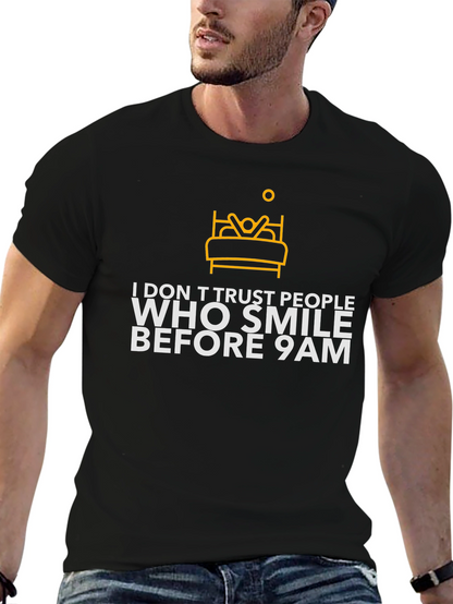 Funny I Dont Trust People Graphic Tee