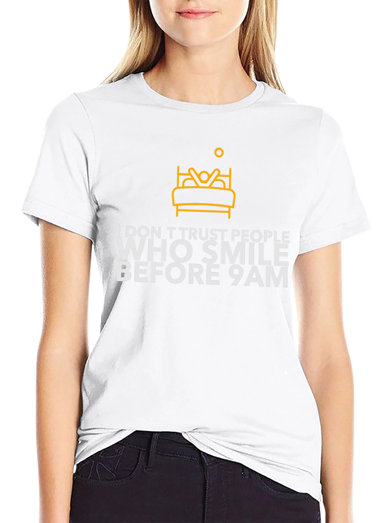 Funny I Dont Trust People Graphic Tee