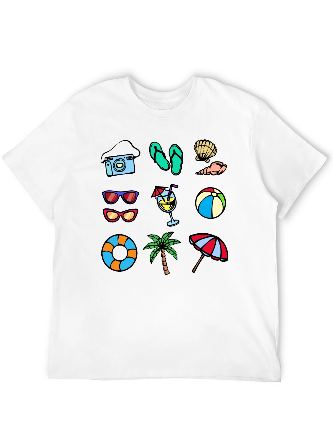 Summer Vacation T-Shirt - Beach Vibes