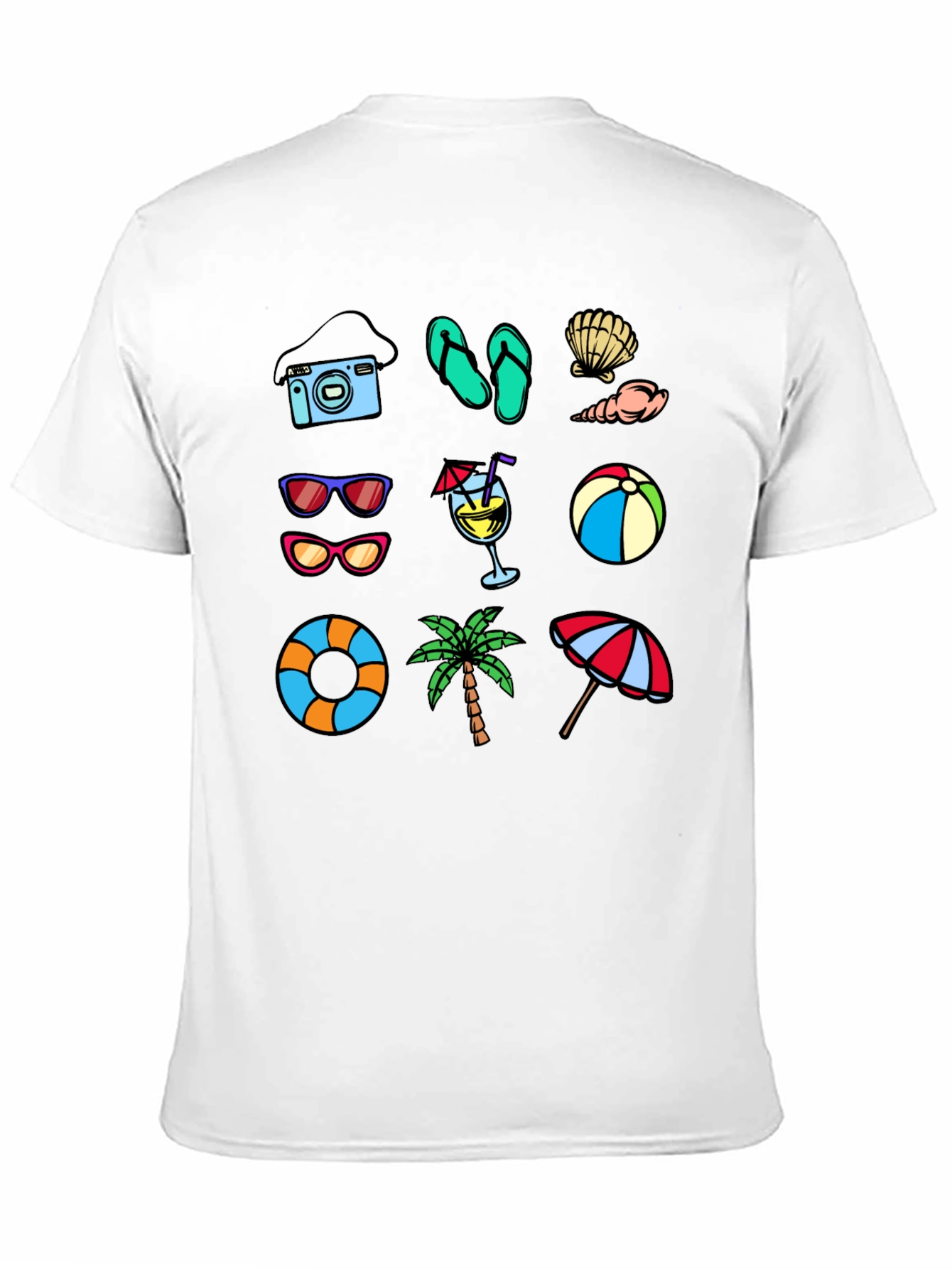 Summer Vacation T-Shirt - Beach Vibes