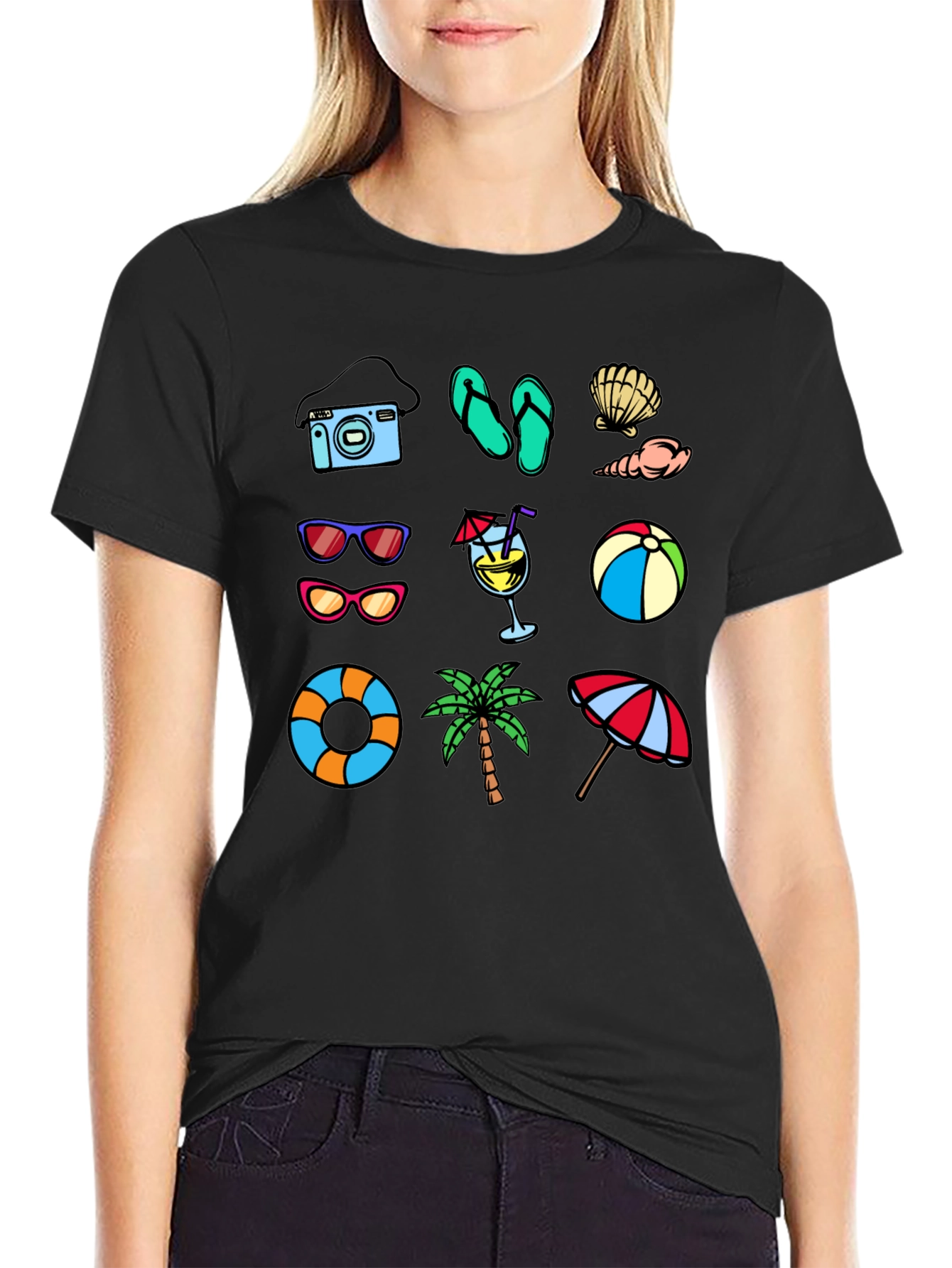 Summer Vacation T-Shirt - Beach Vibes