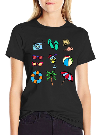 Summer Vacation T-Shirt - Beach Vibes