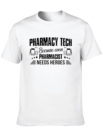 Pharmacy Tech Hero T-Shirt - Black