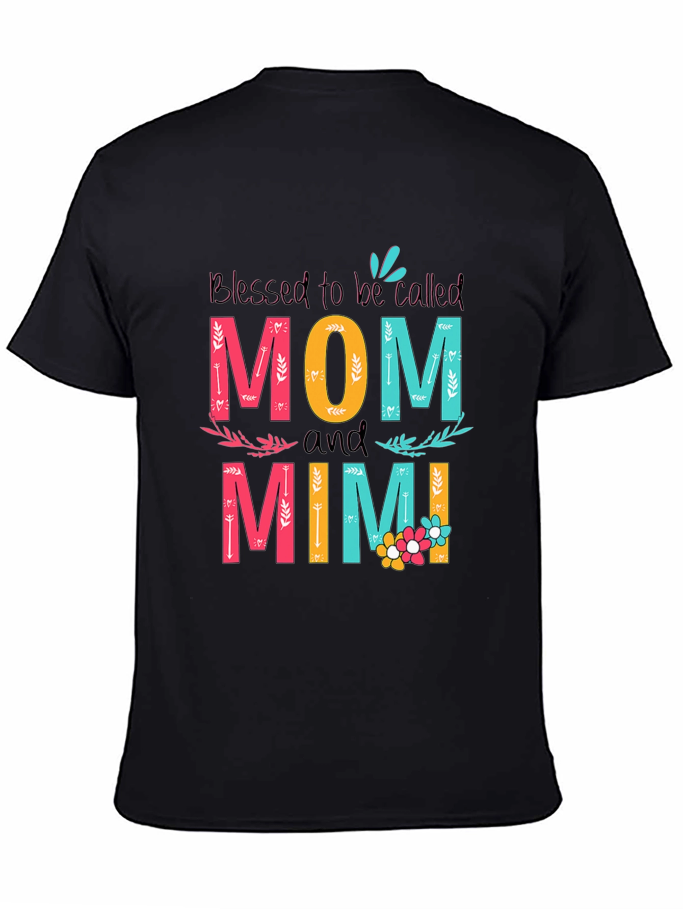 Blessed Mom and Mimi Graphic Tee - Unisex