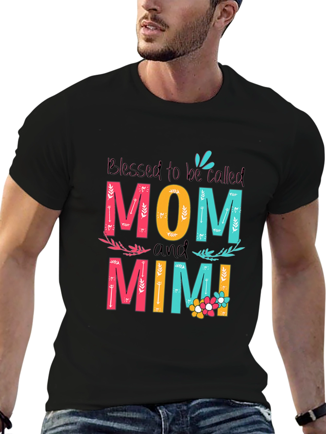 Blessed Mom and Mimi Graphic Tee - Unisex