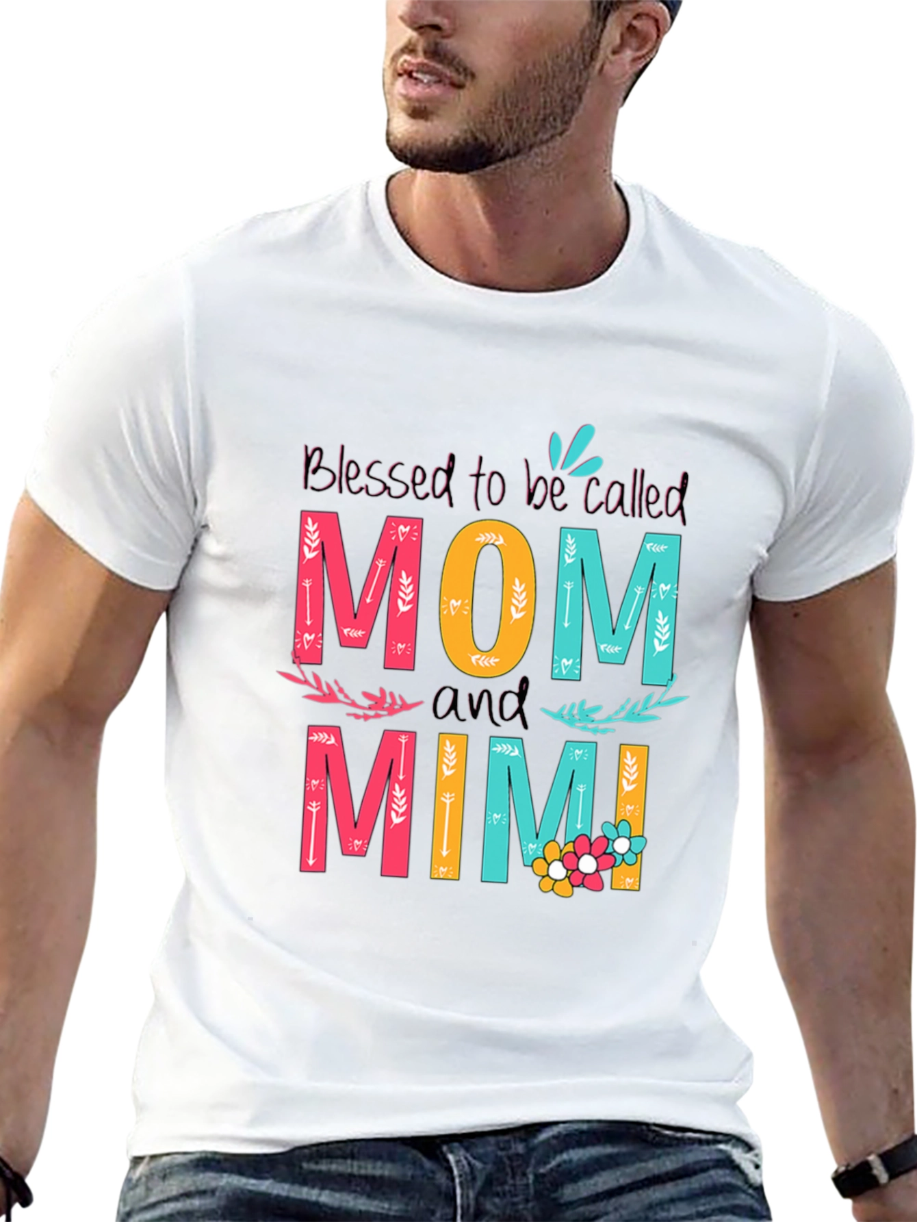 Blessed Mom and Mimi Graphic Tee - Unisex