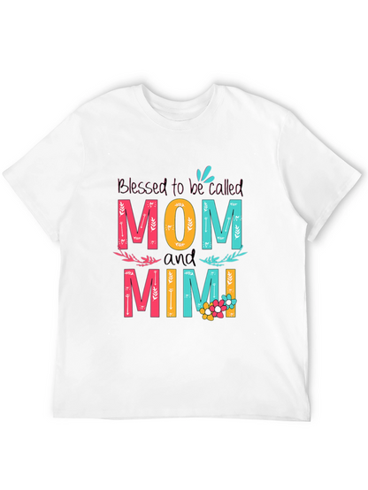 Blessed Mom and Mimi Graphic Tee - Unisex