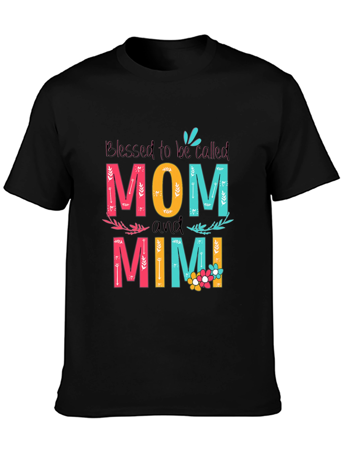 Blessed Mom and Mimi Graphic Tee - Unisex