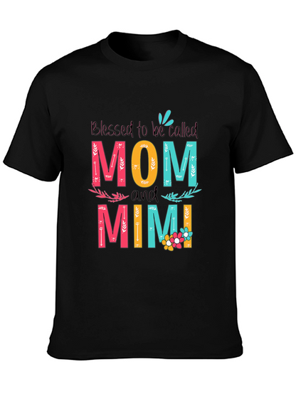Blessed Mom and Mimi Graphic Tee - Unisex
