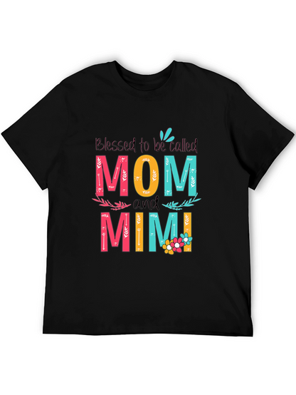 Blessed Mom and Mimi Graphic Tee - Unisex