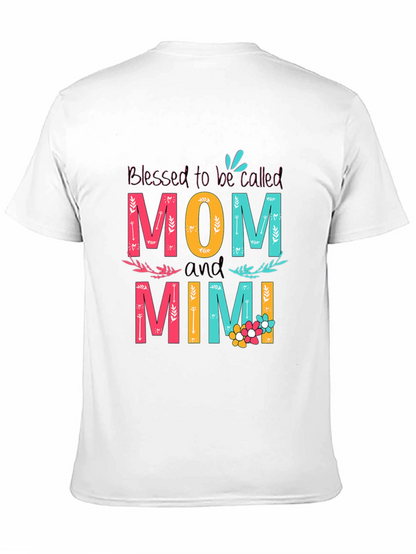 Blessed Mom and Mimi Graphic Tee - Unisex