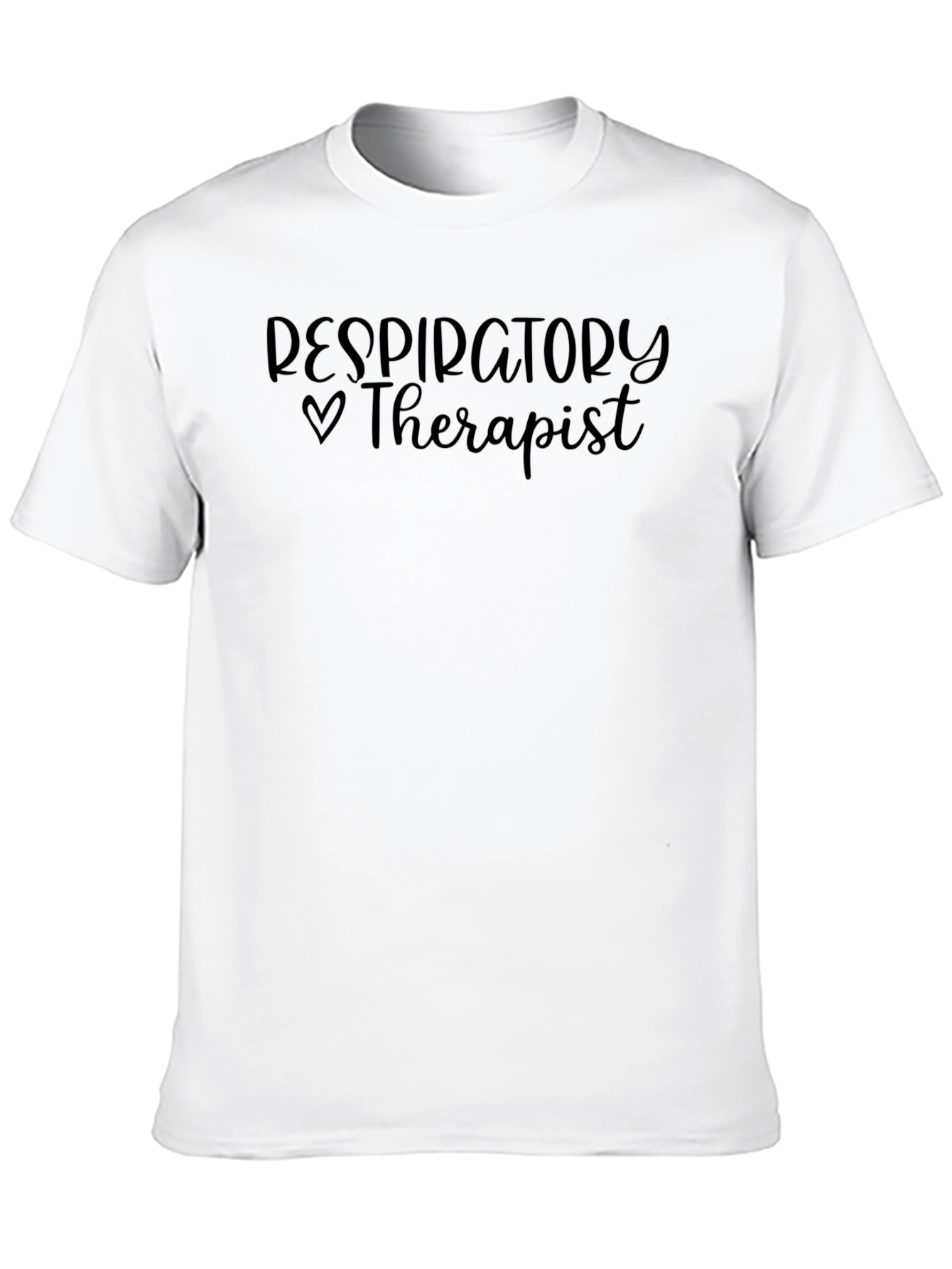 Respiratory Therapist Heart T-Shirt Medical Tee