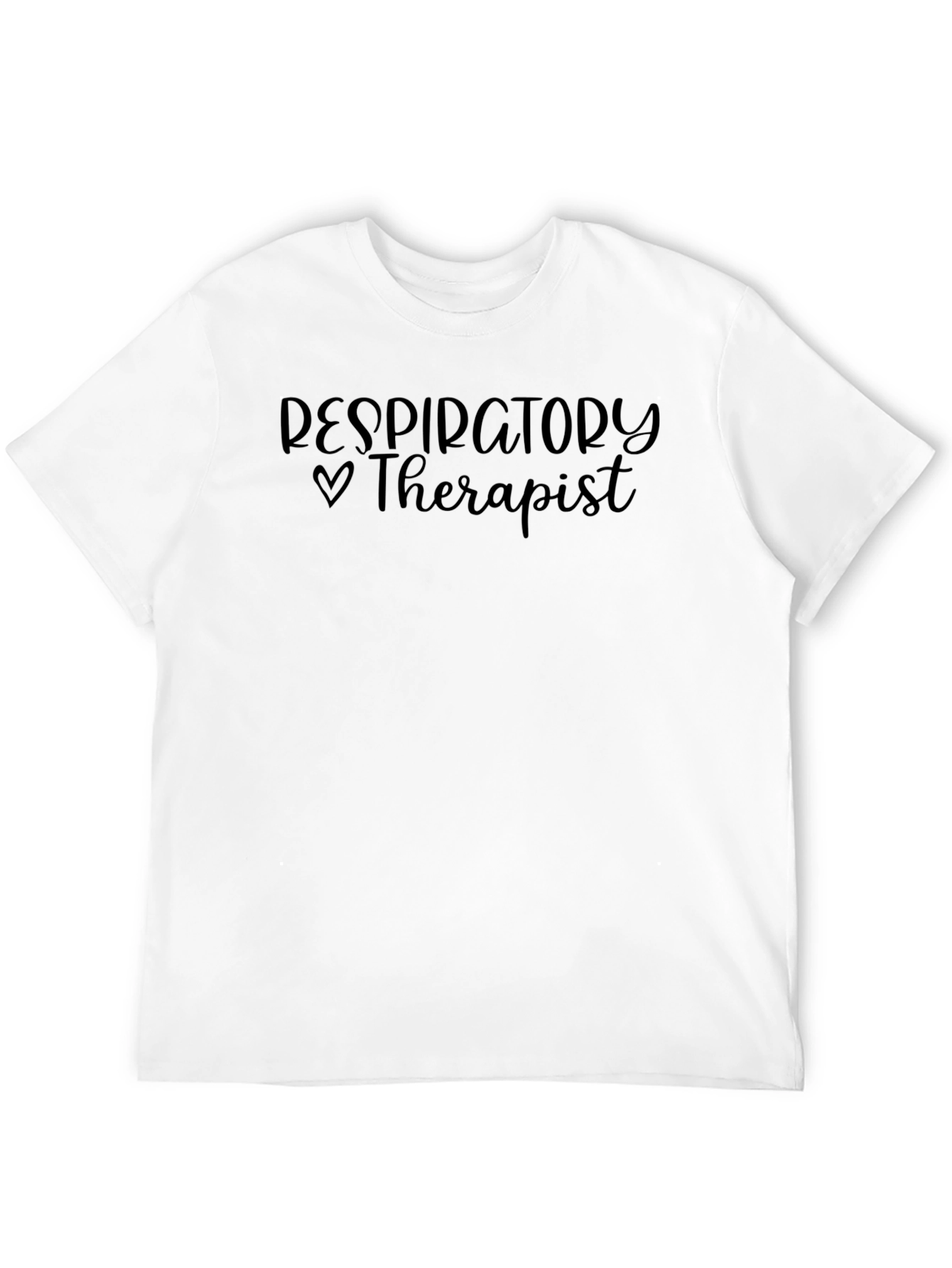 Respiratory Therapist Heart T-Shirt Medical Tee