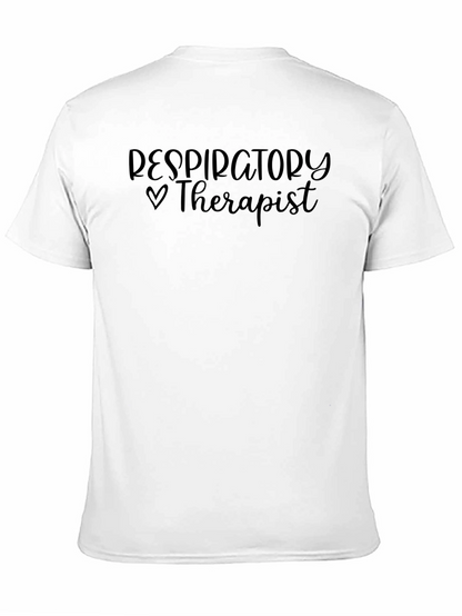Respiratory Therapist Heart T-Shirt Medical Tee
