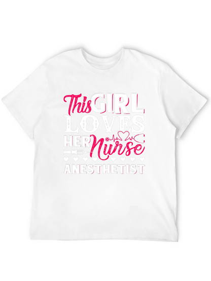 Nurse Anesthetist Girl Lover T-Shirt