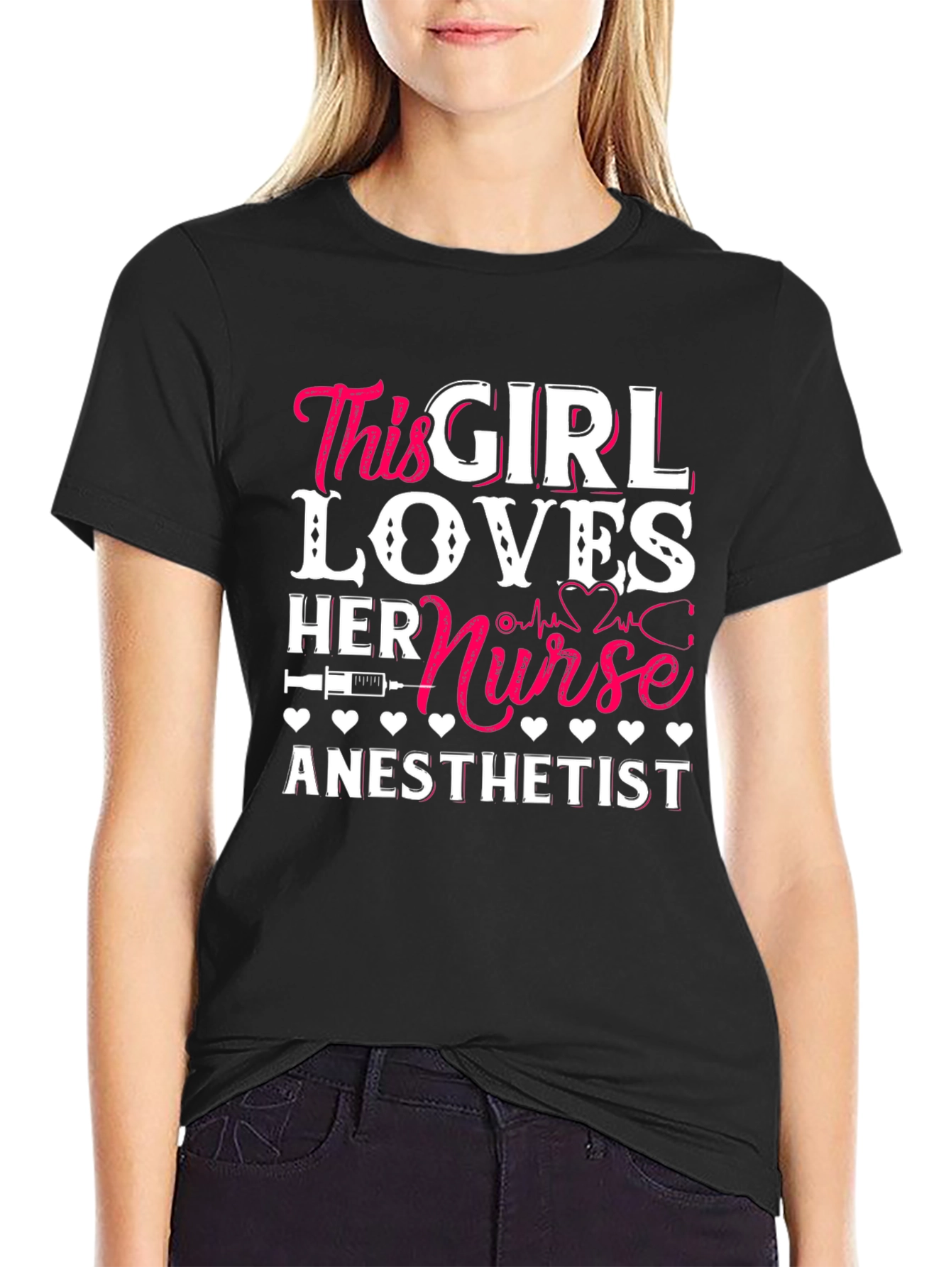 Nurse Anesthetist Girl Lover T-Shirt