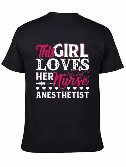 Nurse Anesthetist Girl Lover T-Shirt