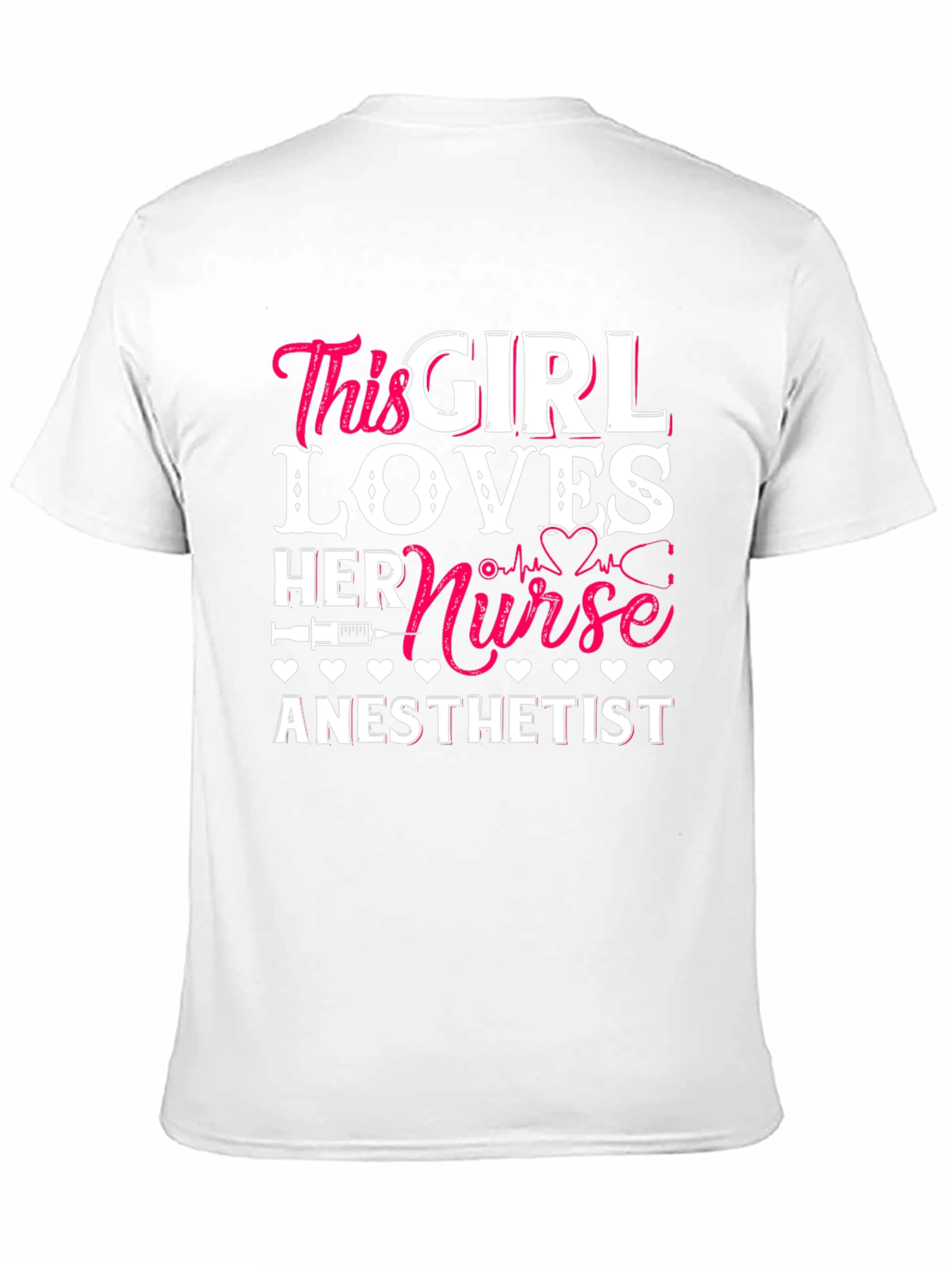 Nurse Anesthetist Girl Lover T-Shirt