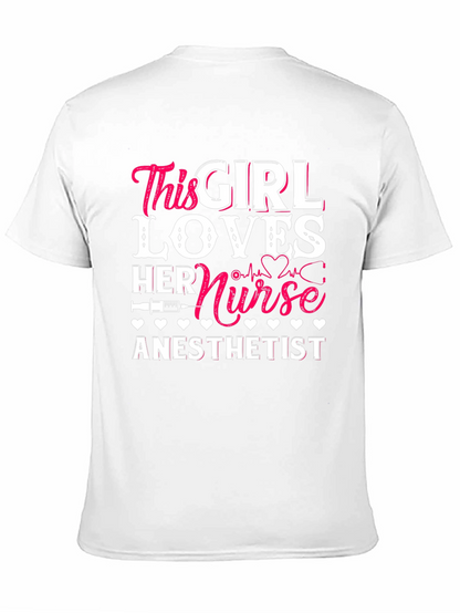 Nurse Anesthetist Girl Lover T-Shirt