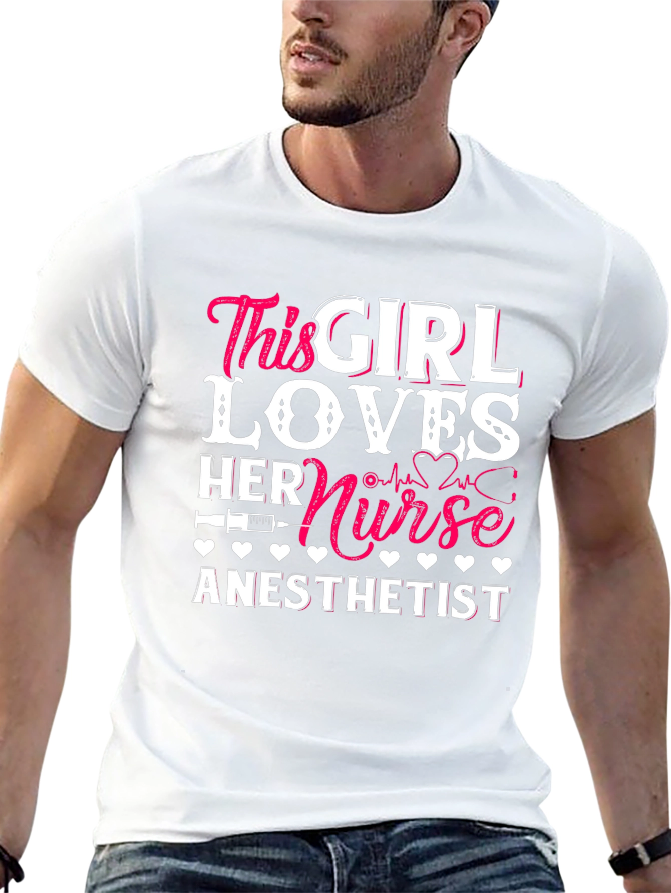 Nurse Anesthetist Girl Lover T-Shirt