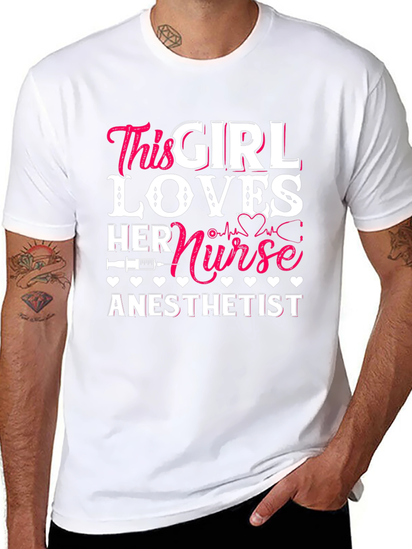 Nurse Anesthetist Girl Lover T-Shirt