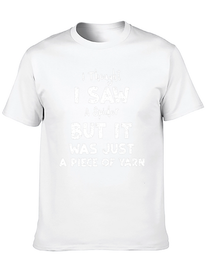Funny Spider Yarn T-Shirt