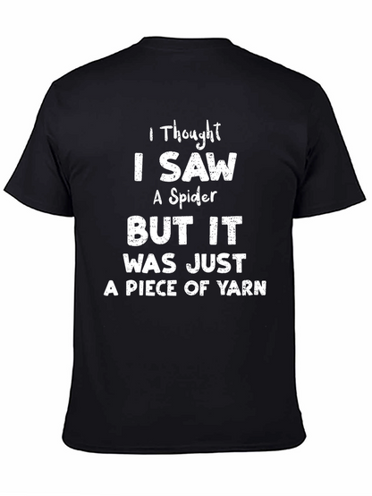 Funny Spider Yarn T-Shirt