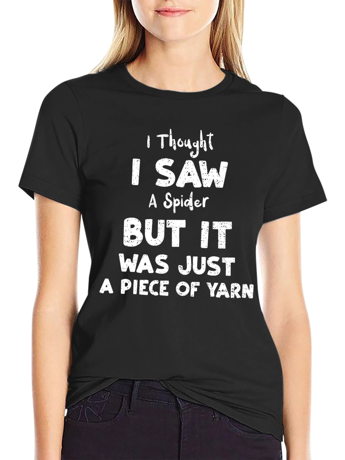 Funny Spider Yarn T-Shirt