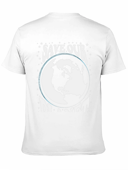 Save Our Planet Graphic Tee - Black